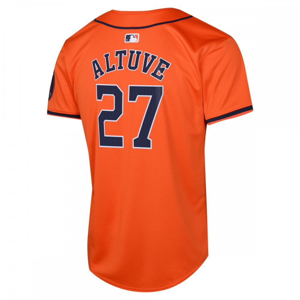 Jose Altuve Houston Astros Nike Youth Alternate Limited Player Jersey – Orange-League Wear Hub