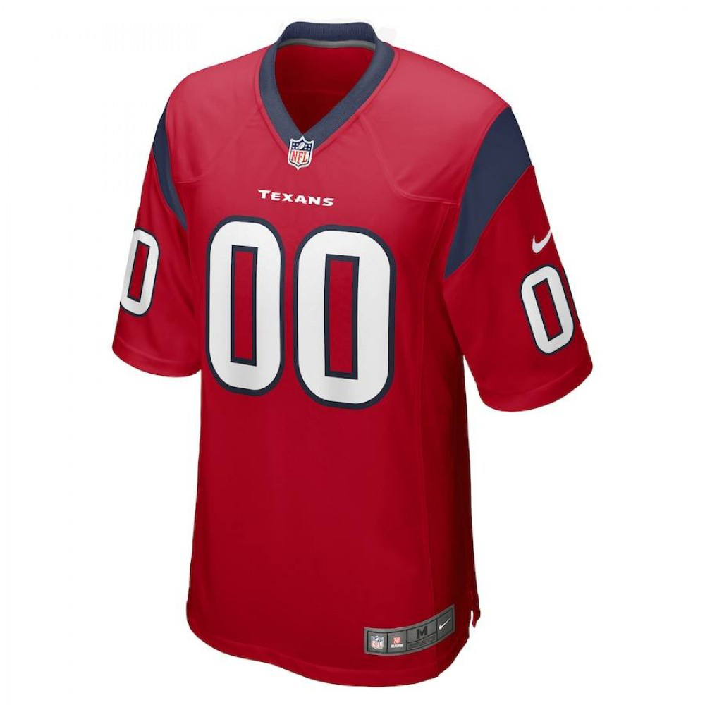 Houston Texans Nike Youth Custom Alternate Game Jersey - Red-League Wear Hub