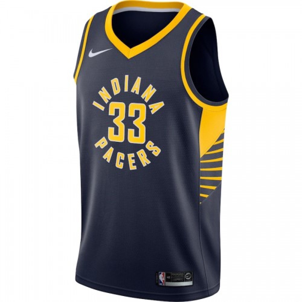 Men's Indiana Pacers Myles Turner #33 Nike Navy Swingman Jersey - Icon Edition-League Wear Hub