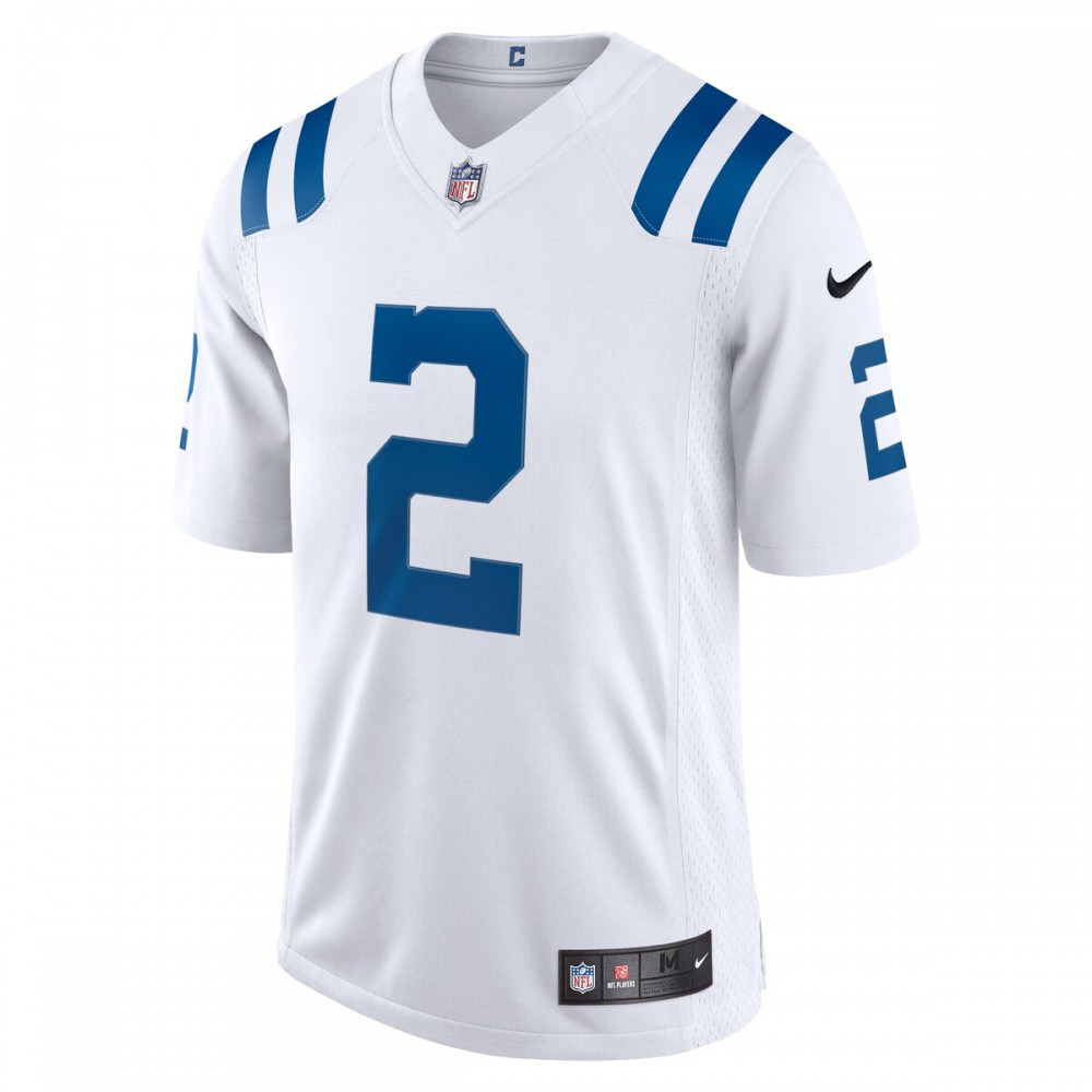 Carson Wentz Indianapolis Colts Nike Vapor Limited Jersey - White-League Wear Hub