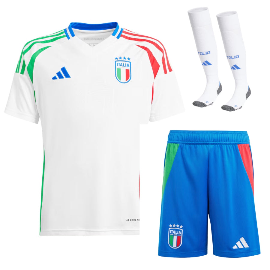 Italy Away Kit Kids Euro 24/25-League Wear Hub