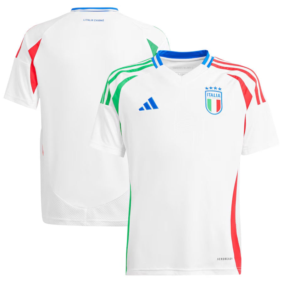 Italy Away Kit Kids Euro 24/25-League Wear Hub