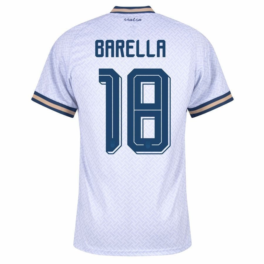 Italy Barella Men's Away Jersey 26/27-League Wear Hub