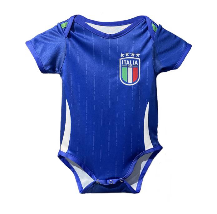 Italy Home Football Babygrow 24/25-League Wear Hub