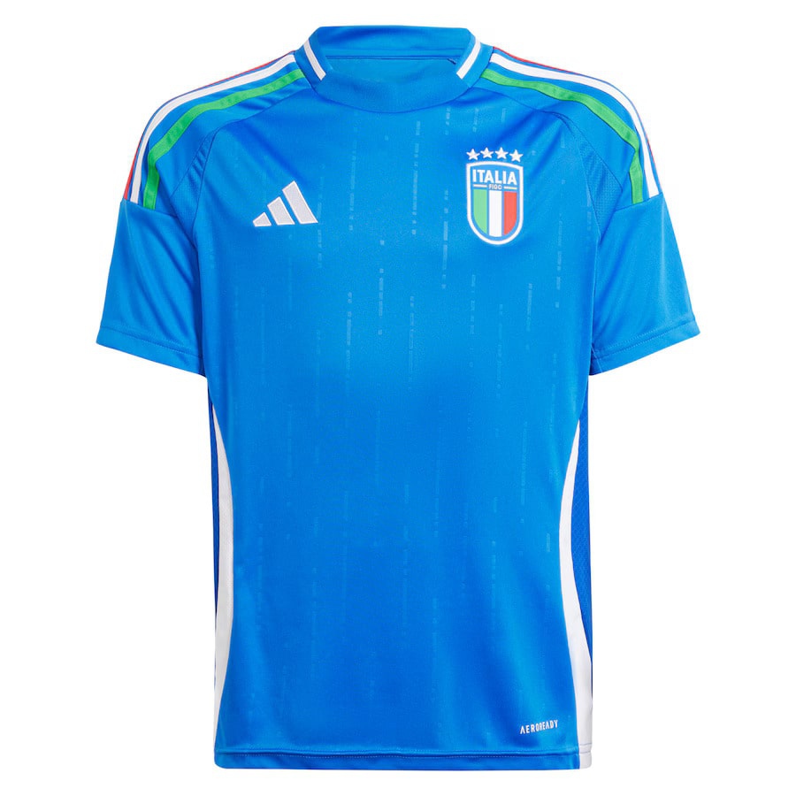 Italy Home Kit Kids Euro 24/25 Jersey-League Wear Hub