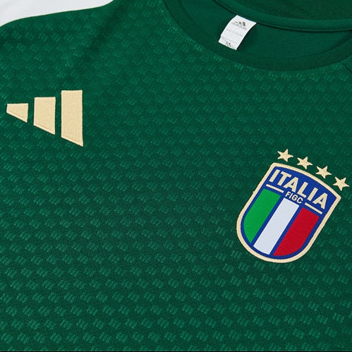 Italy Men's/Kids' Shorts Kit 26/27 Green-League Wear Hub