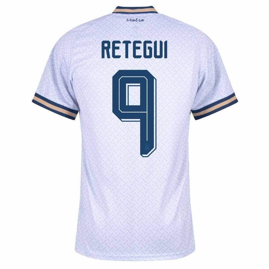Italy Retegui Men's Away Jersey 26/27-League Wear Hub