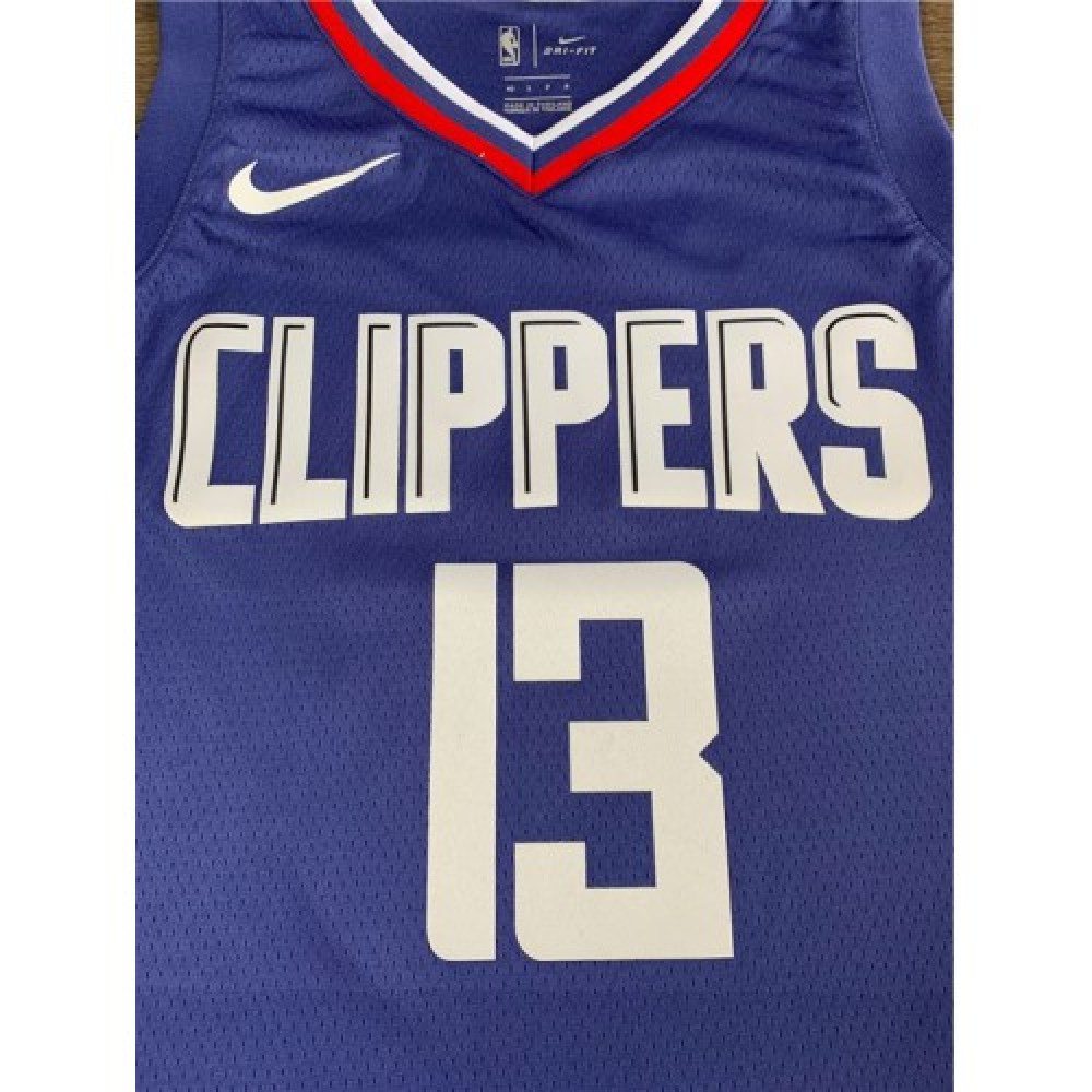 Men's LA Clippers Paul George #13 Blue 19-20 Swingman Jersey - Icon Edition-League Wear Hub