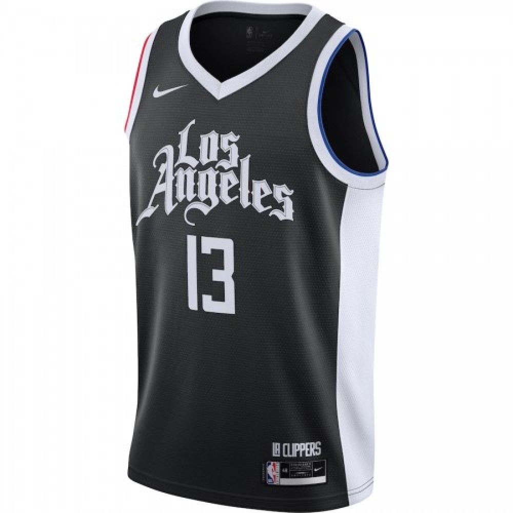 Men's LA Clippers Paul George #13 Nike Black 20/21 Swingman Player Jersey – City Edition-League Wear Hub