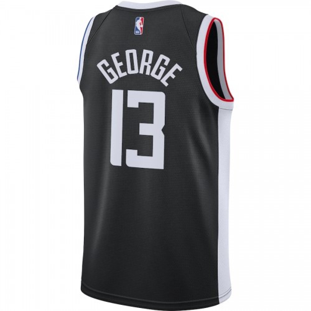 Men's LA Clippers Paul George #13 Nike Black 20/21 Swingman Player Jersey – City Edition-League Wear Hub