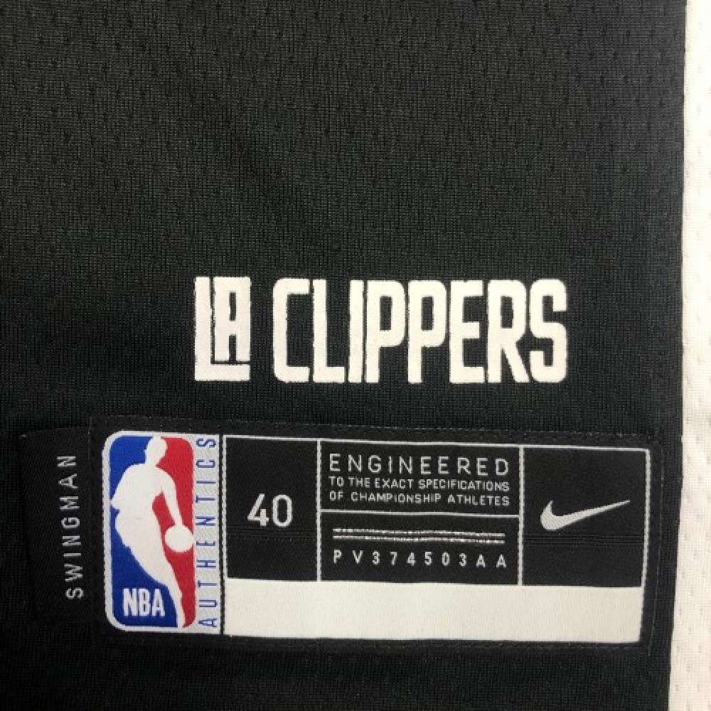 Men's LA Clippers Kawhi Leonard #2 Nike Black 20/21 Swingman Player Jersey – City Edition-League Wear Hub