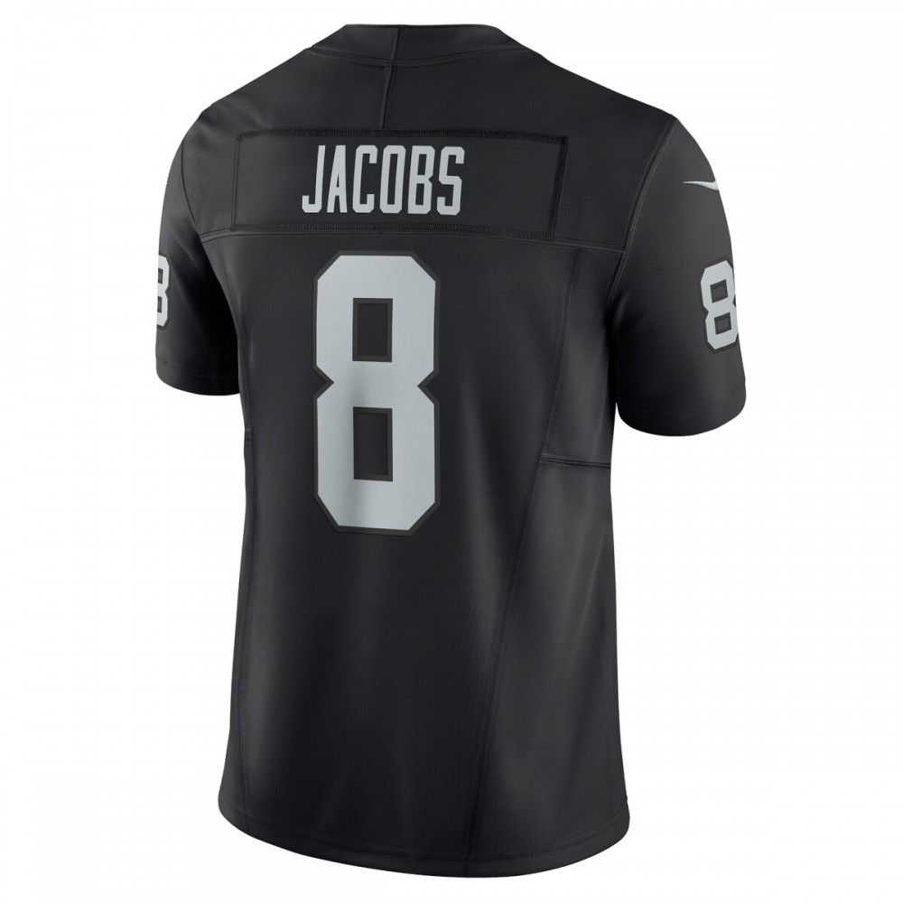 Josh Jacobs Las Vegas Raiders Nike Vapor F.U.S.E. Limited Jersey - Black-League Wear Hub