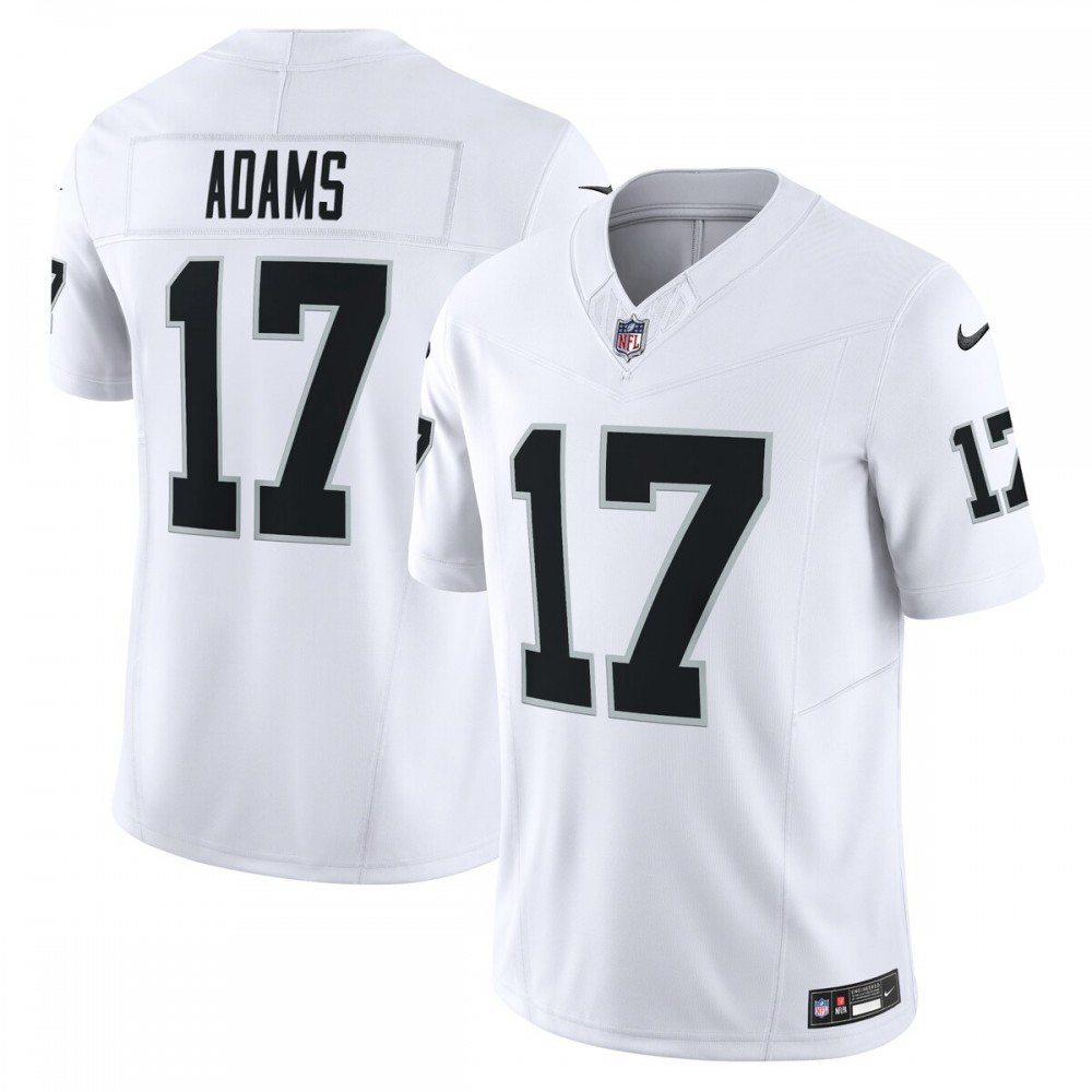 Davante Adams Las Vegas Raiders Nike Vapor F.U.S.E. Limited Jersey - White-League Wear Hub