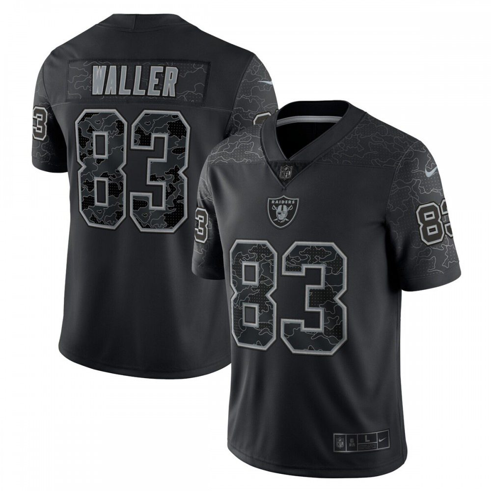 Darren Waller Las Vegas Raiders Nike RFLCTV Limited Jersey - Black-League Wear Hub