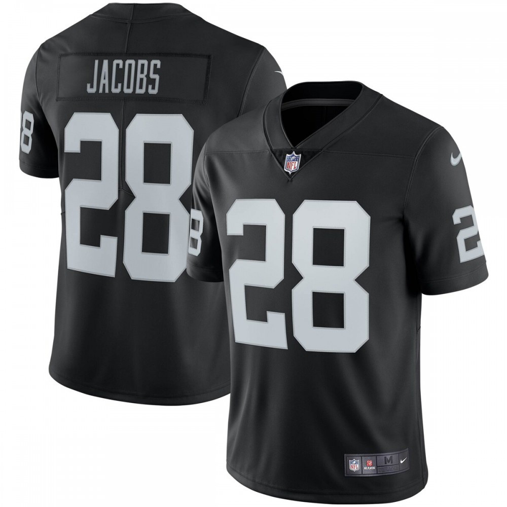 Josh Jacobs Las Vegas Raiders Nike Vapor Limited Jersey - Black-League Wear Hub
