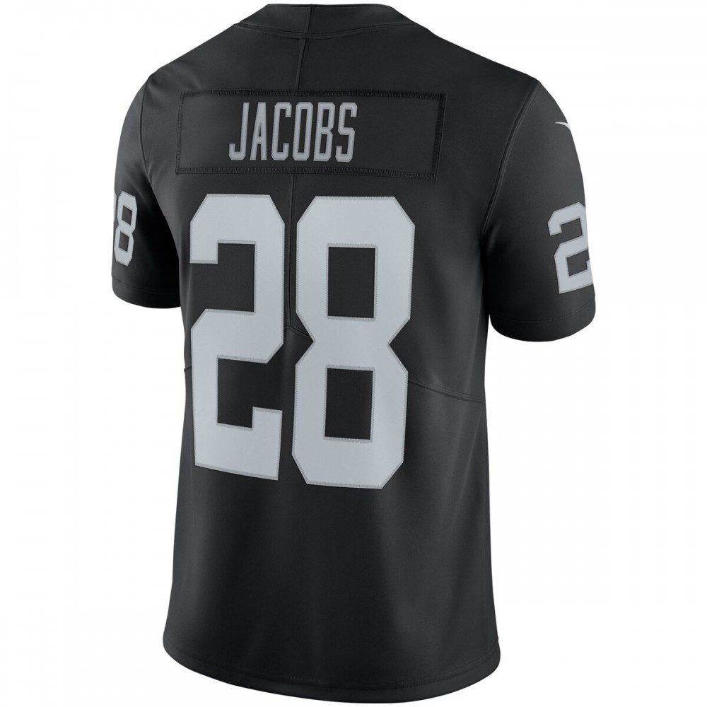 Josh Jacobs Las Vegas Raiders Nike Vapor Limited Jersey - Black-League Wear Hub
