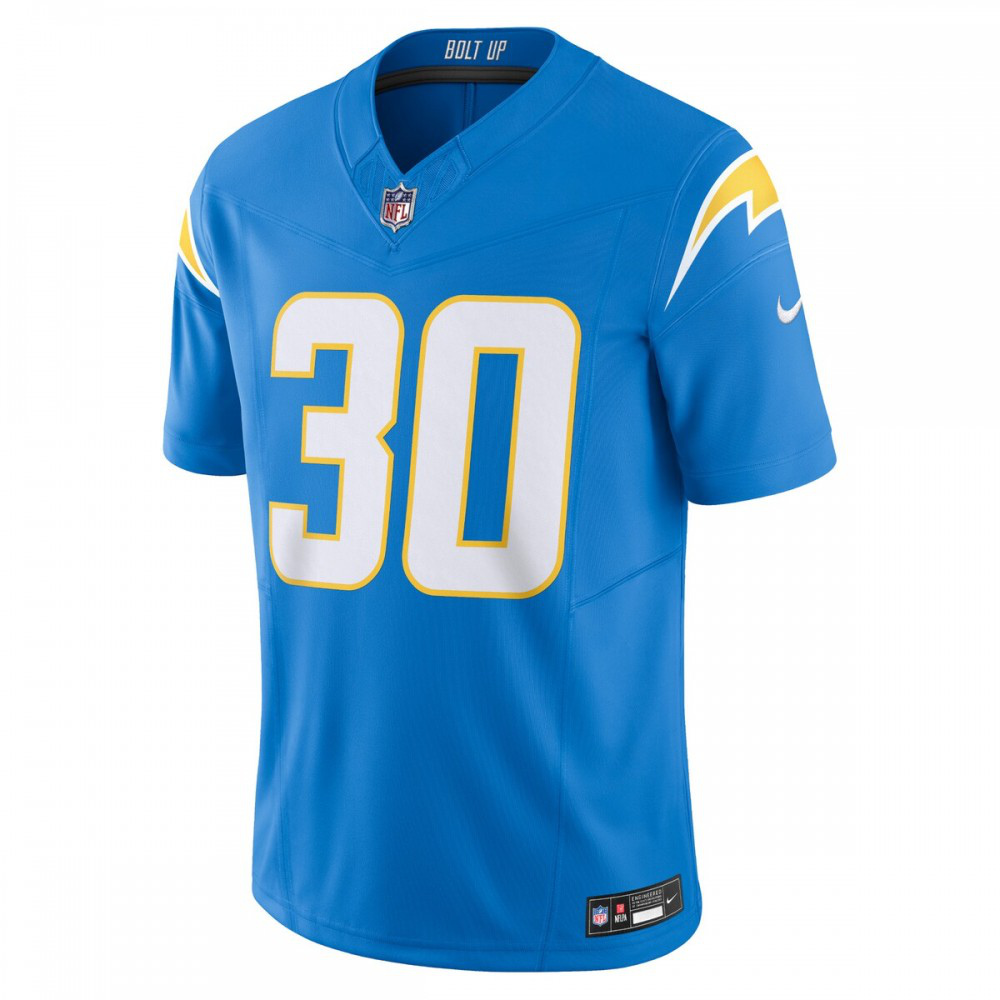Austin Ekeler Los Angeles Chargers Nike Vapor F.U.S.E. Limited Jersey - Powder Blue-League Wear Hub
