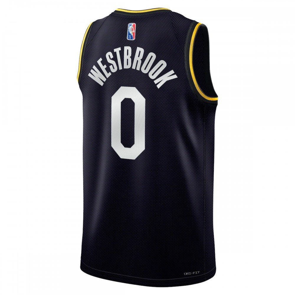 Russell Westbrook Los Angeles Lakers Nike 2022 Select Series MVP Swingman Jersey - Black-League Wear Hub
