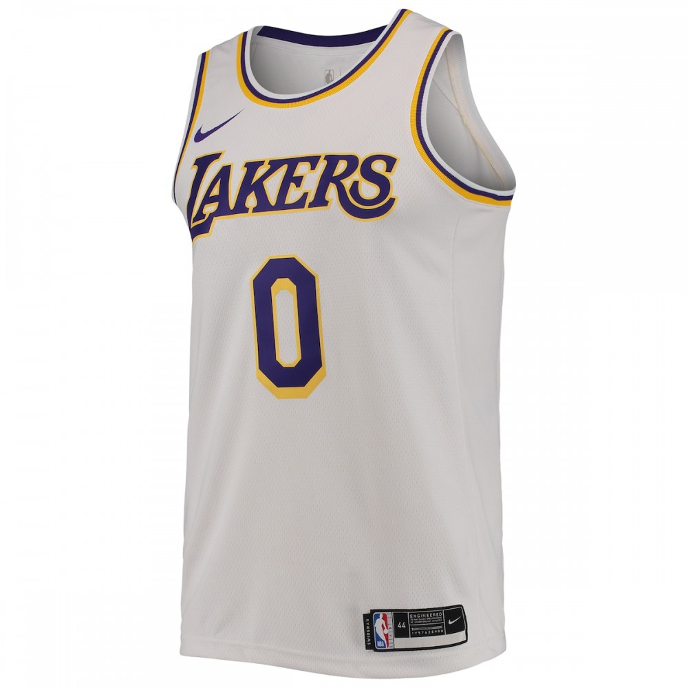 Russell Westbrook Los Angeles Lakers Nike 21/22 Swingman Jersey - Association Edition - White-League Wear Hub