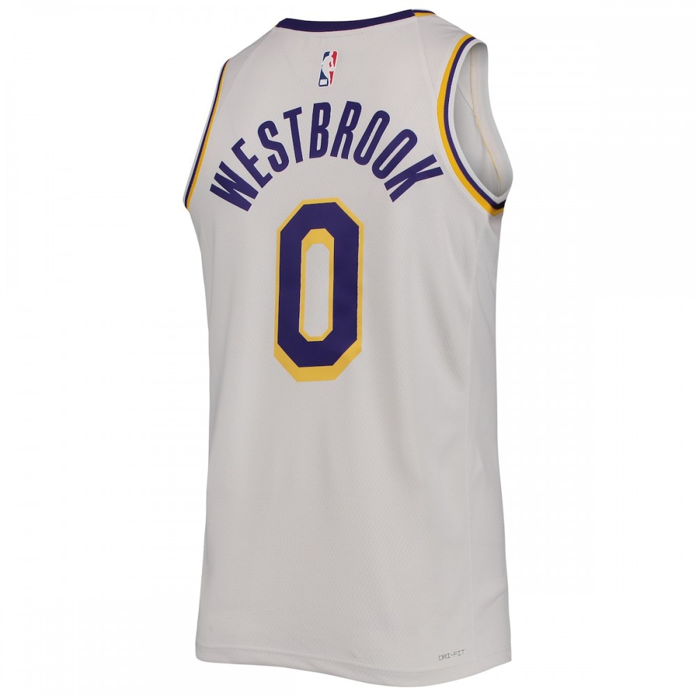 Russell Westbrook Los Angeles Lakers Nike 21/22 Swingman Jersey - Association Edition - White-League Wear Hub