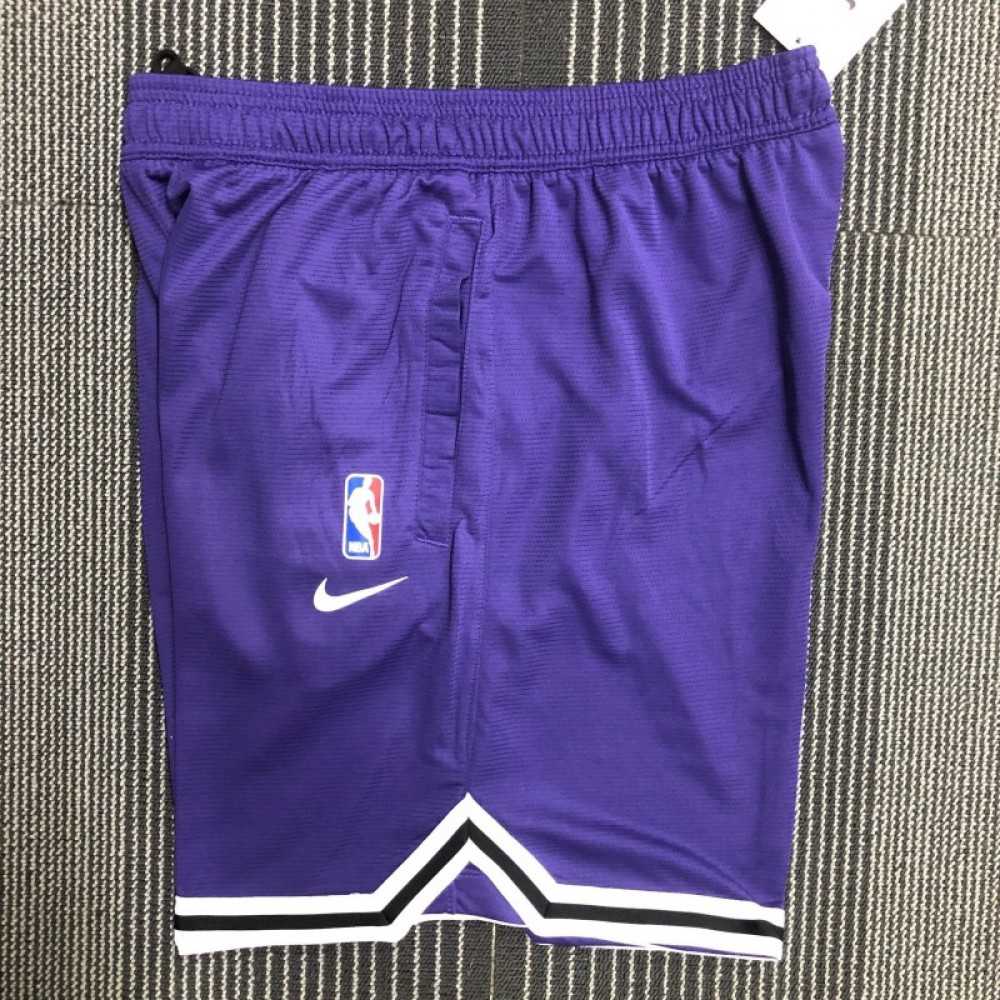 Men's Los Angeles Lakers Training Shorts - Purple-League Wear Hub