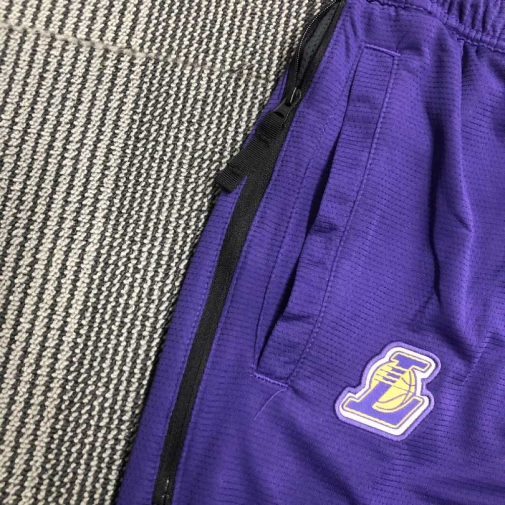 Men's Los Angeles Lakers Training Shorts - Purple-League Wear Hub