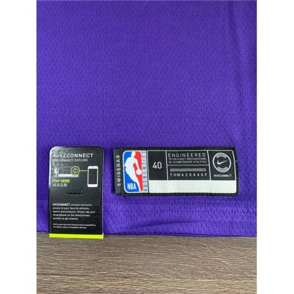 Men's Los Angeles Lakers Anthony Davis #3 Purple Swingman Jersey - Statement Edition-League Wear Hub