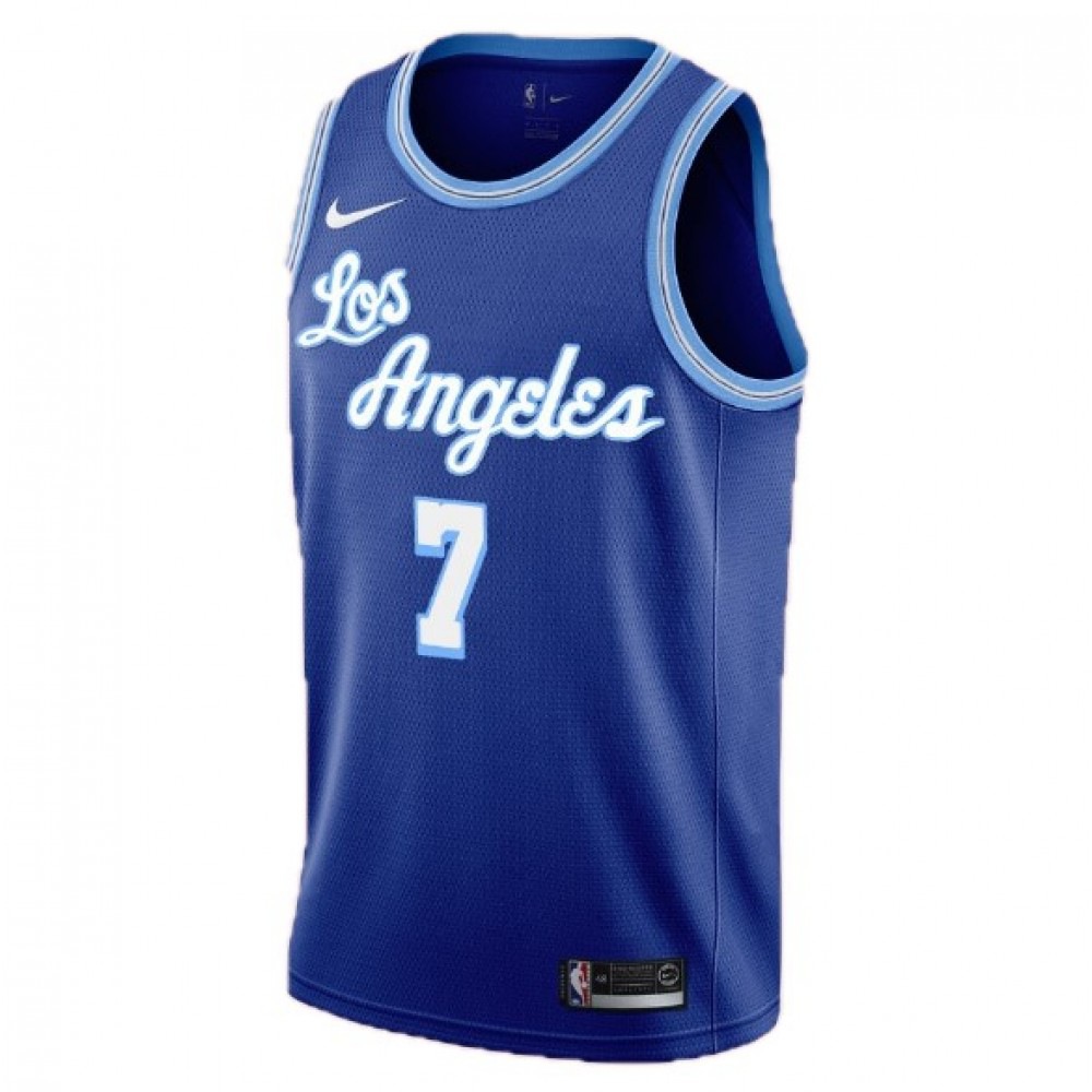 Men's Los Angeles Lakers Carmelo Anthony #7 Nike Blue Swingman NBA Jersey - Classic Edition-League Wear Hub