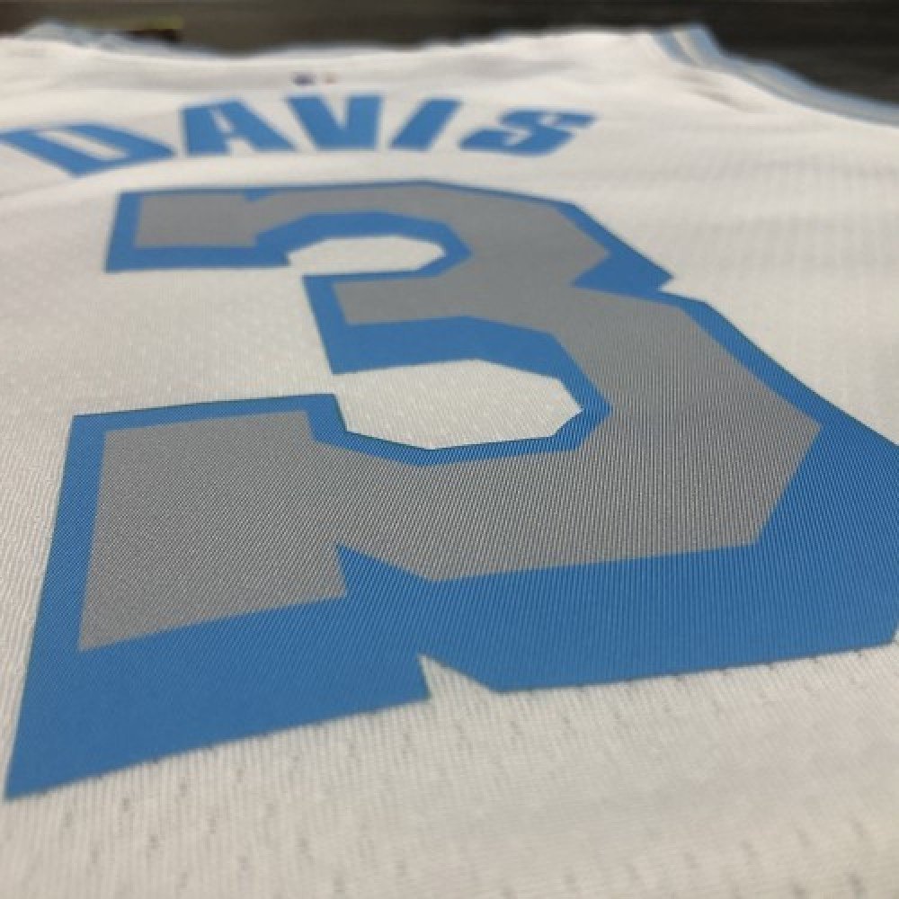 Men's Los Angeles Lakers Anthony Davis #3 Nike White 20/21 Swingman Jersey - City Edition-League Wear Hub