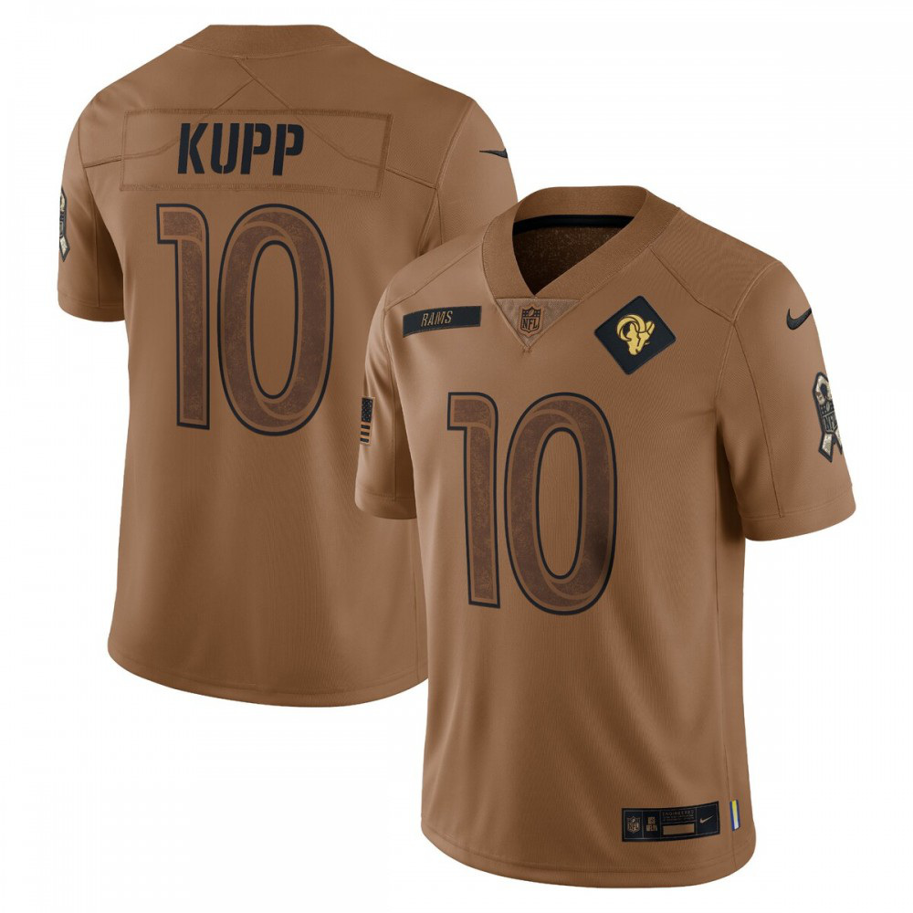 Cooper Kupp Los Angeles Rams Nike 2023 Salute To Service Limited Jersey - Brown-League Wear Hub