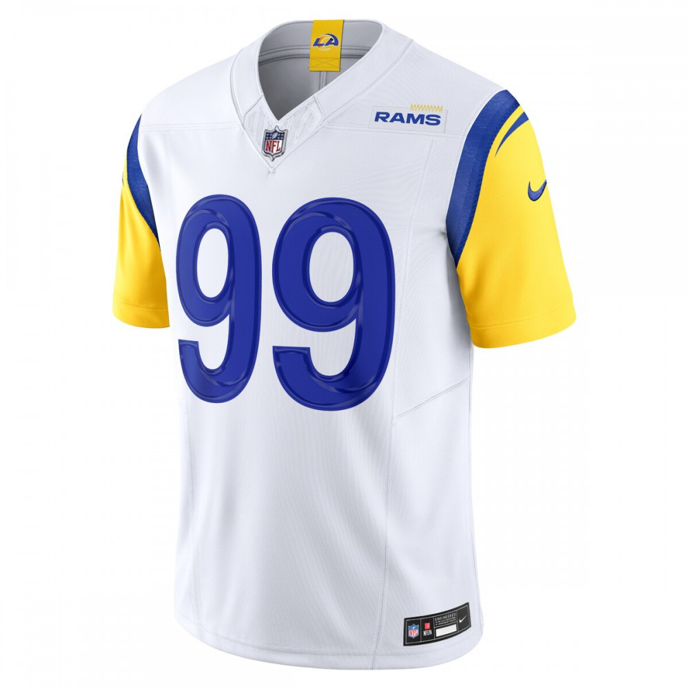 Aaron Donald Los Angeles Rams Nike Vapor F.U.S.E. Limited Jersey - White-League Wear Hub