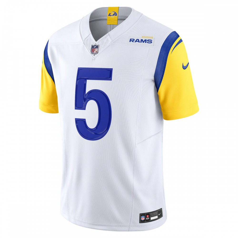 Jalen Ramsey Los Angeles Rams Nike Vapor F.U.S.E. Limited Jersey - White-League Wear Hub