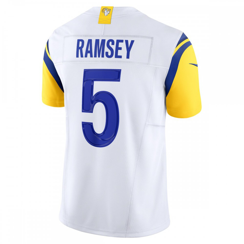 Jalen Ramsey Los Angeles Rams Nike Vapor F.U.S.E. Limited Jersey - White-League Wear Hub