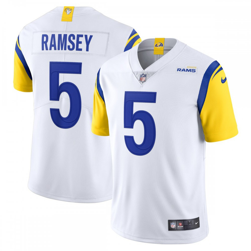 Jalen Ramsey Los Angeles Rams Nike Alternate Vapor Limited Jersey - White-League Wear Hub