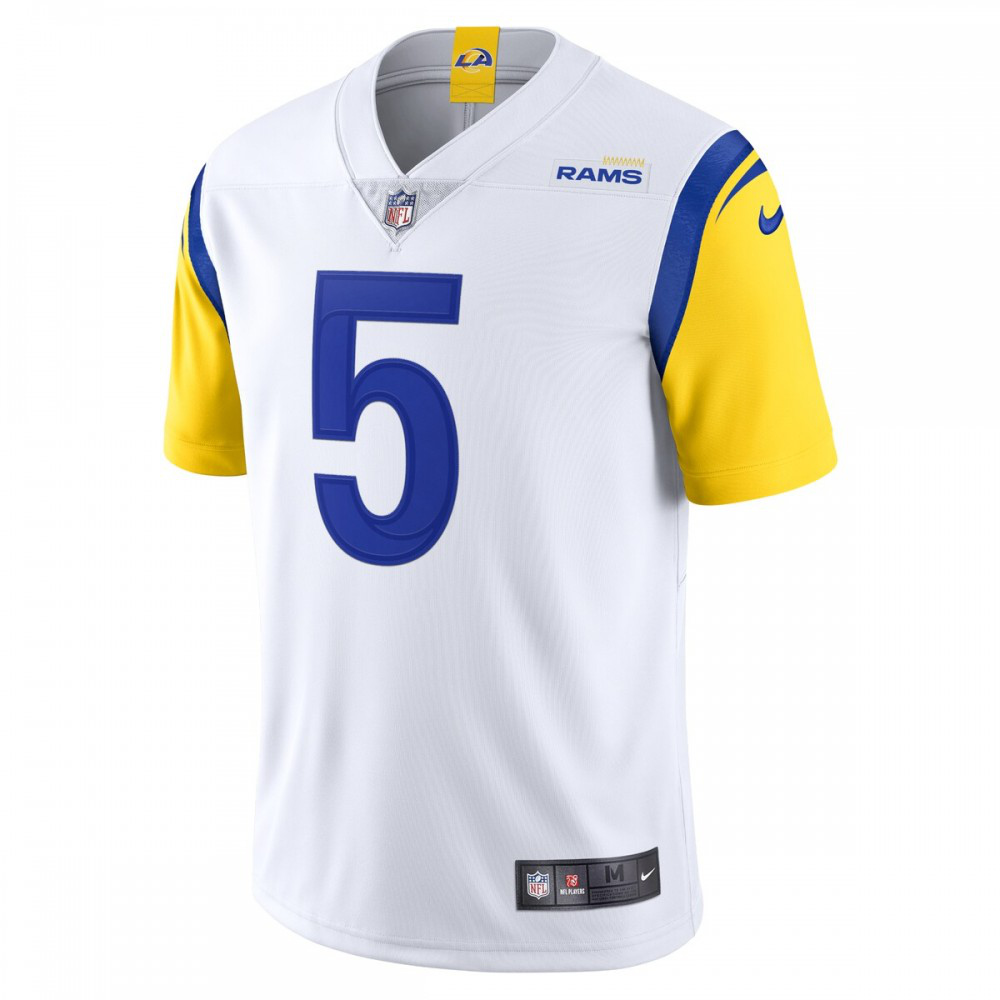 Jalen Ramsey Los Angeles Rams Nike Alternate Vapor Limited Jersey - White-League Wear Hub