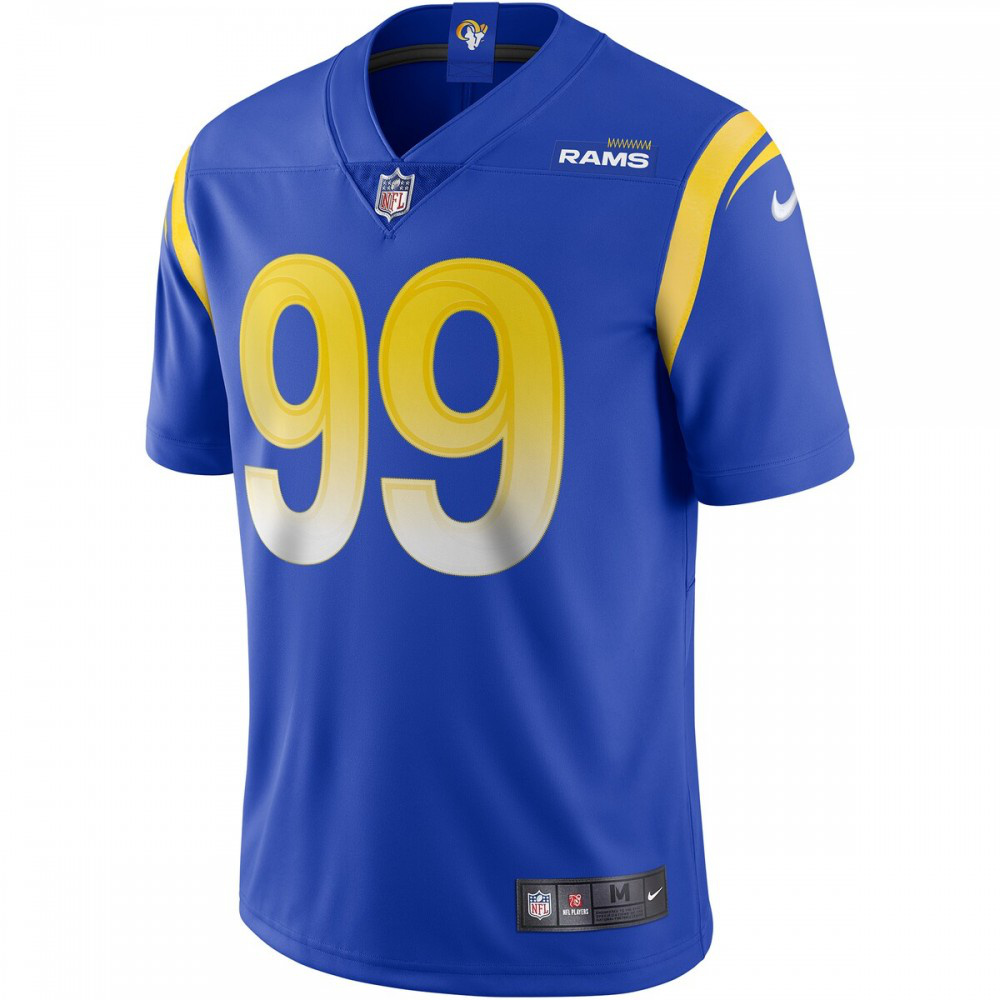 Aaron Donald Los Angeles Rams Nike Vapor Limited Jersey - Royal-League Wear Hub
