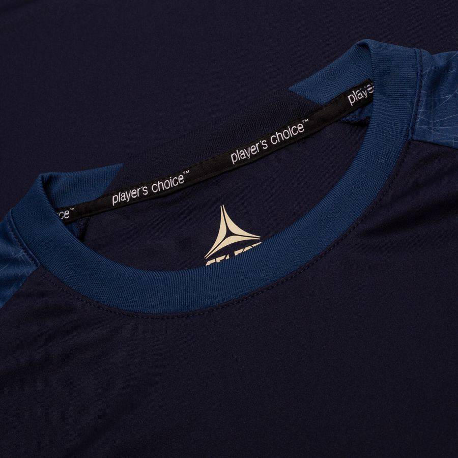 Lyngby BK Training T-Shirt Elite - Navy/Beige-League Wear Hub