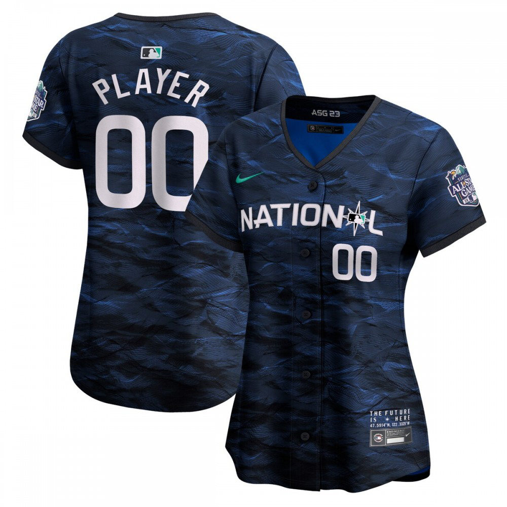 National League Nike Women's 2023 MLB All-Star Game Custom Pick-A-Player Limited Jersey - Royal-League Wear Hub