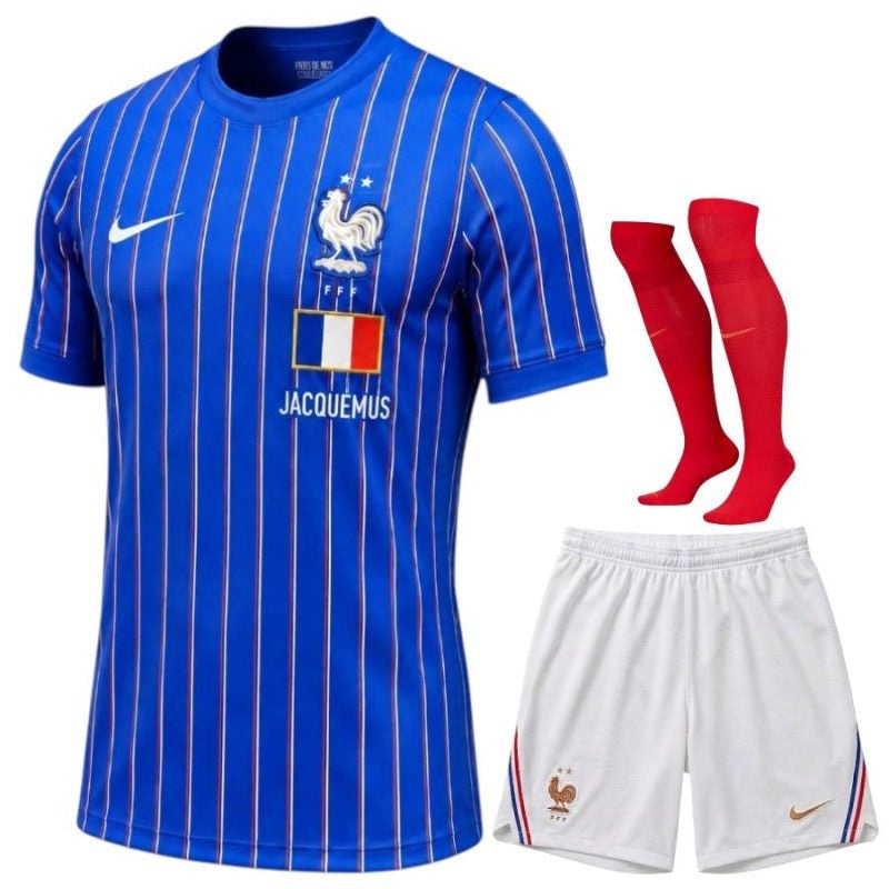 Maillot France Kit Kids Jacquemus 2026 Homme-League Wear Hub