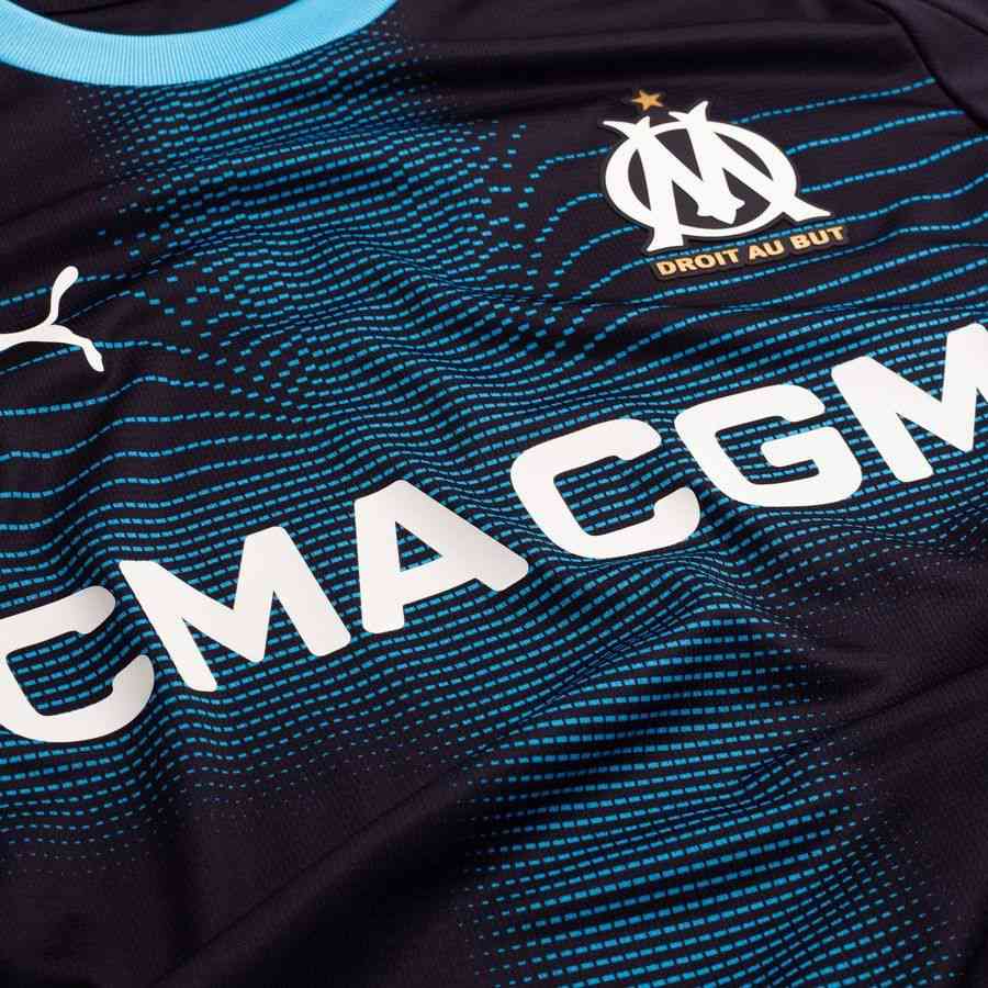 Marseille Away Shirt 25/26 Long Sleeves-League Wear Hub