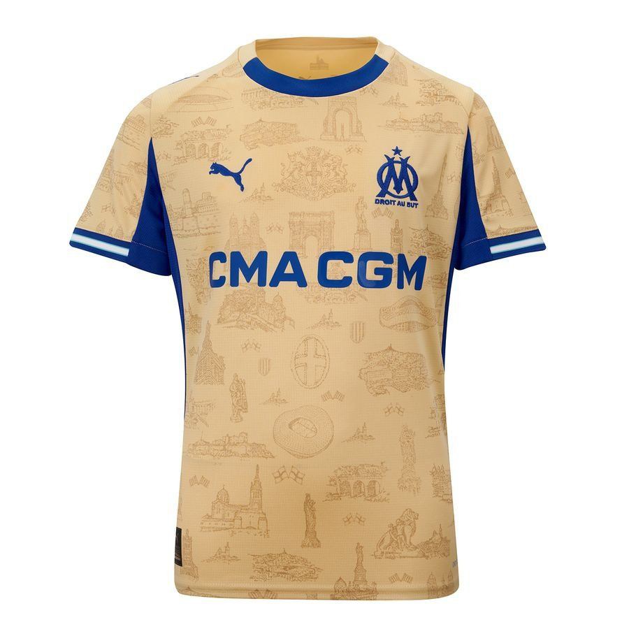 Marseille Fourth Shirt 25/26 Kids-League Wear Hub