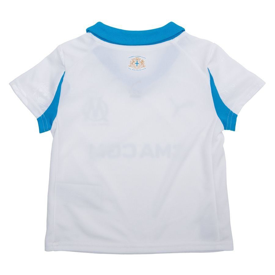 Marseille Home Shirt 25/26 Mini-Kit Kids-League Wear Hub