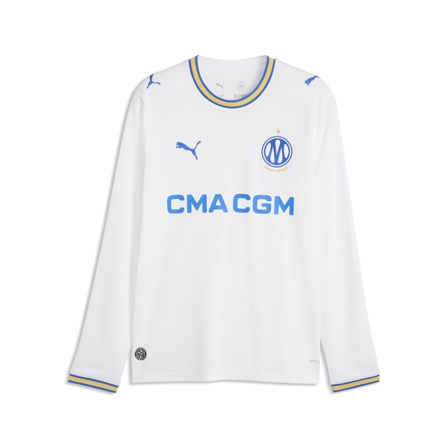 Marseille Home Shirt 26/27 Long Sleeves-League Wear Hub