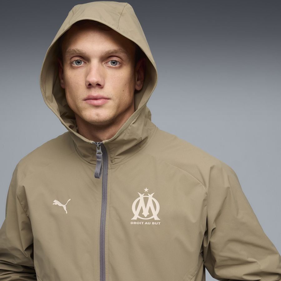 Marseille Track Jacket Pumatech Woven - Brown-League Wear Hub