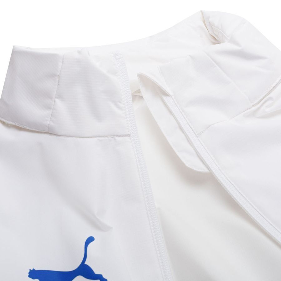 Marseille Training Jacket All Weather - PUMA White/Team Royal Blue-League Wear Hub