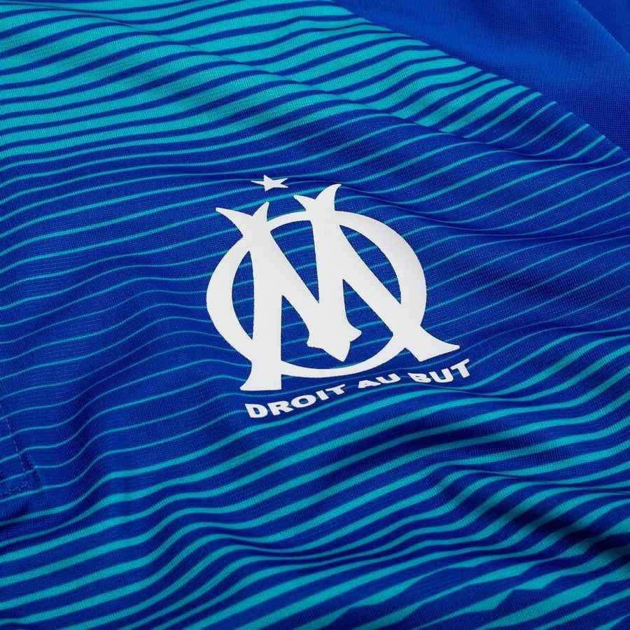 Marseille Training Shirt 1/4 Zip - Royal Sapphire/Team Aqua-League Wear Hub