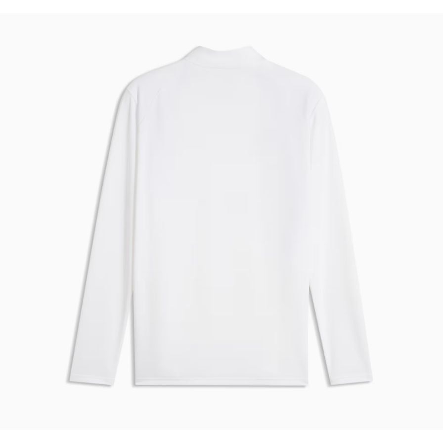 Marseille Training Shirt Club 1/4 Zip - White/Team Royal Blue-League Wear Hub