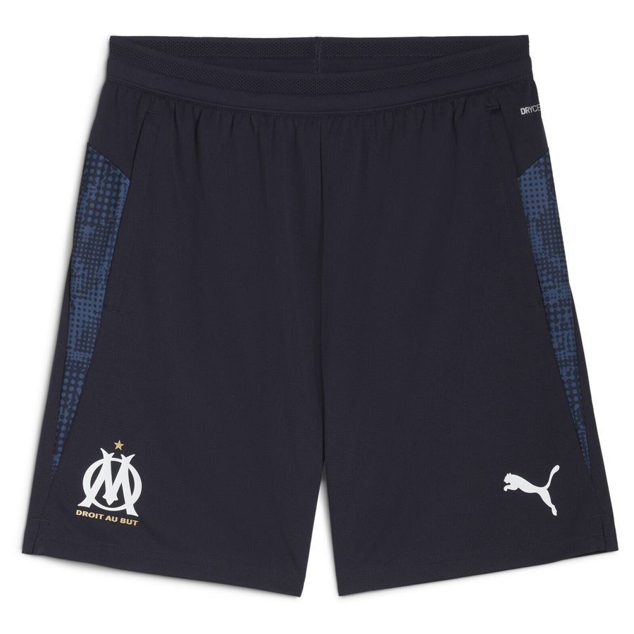 Marseille Training Shorts - New Navy/PUMA White-League Wear Hub