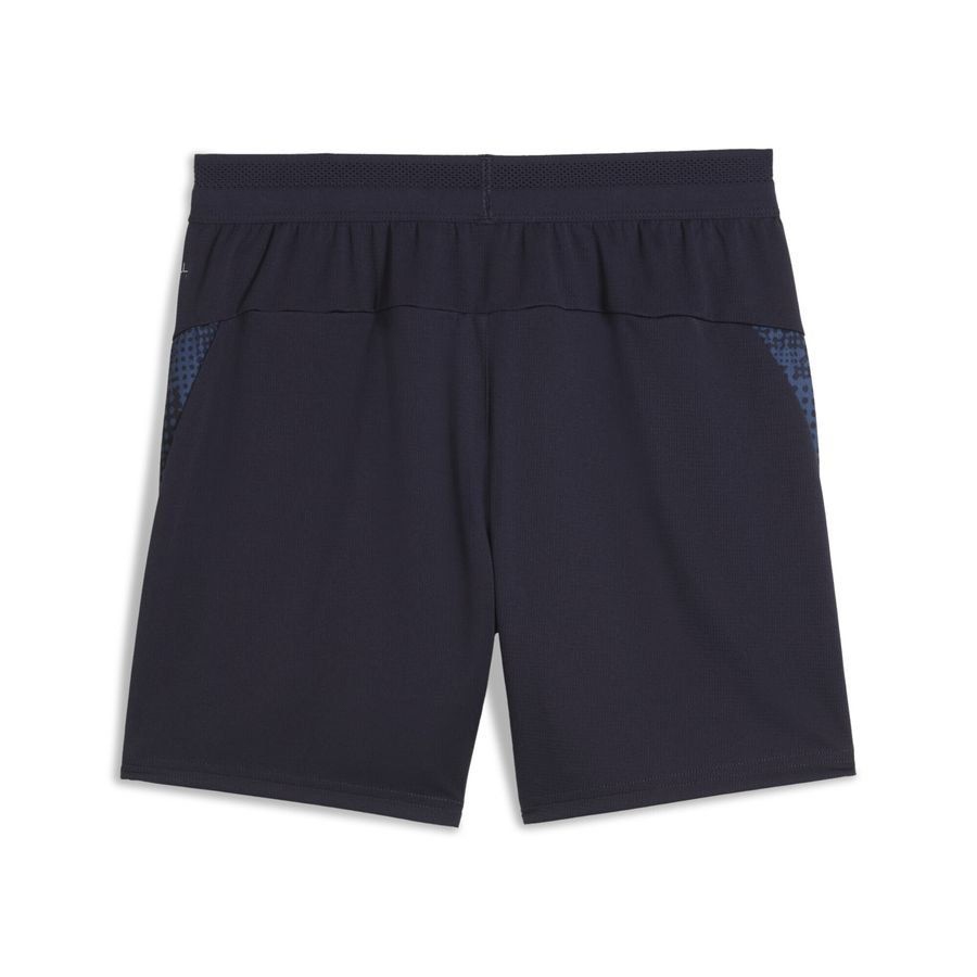 Marseille Training Shorts - New Navy/PUMA White Kids-League Wear Hub