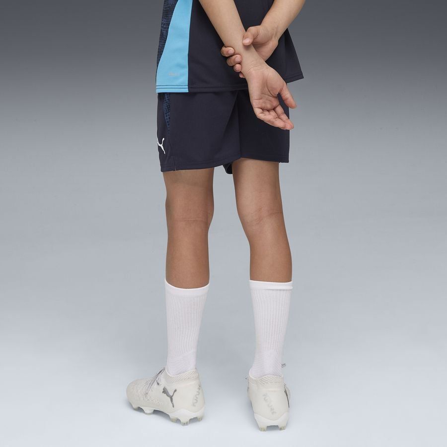 Marseille Training Shorts - New Navy/PUMA White Kids-League Wear Hub